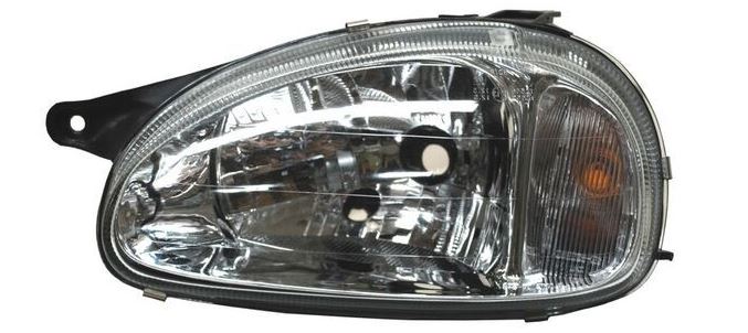 FARO CHEVROLET CHEVY /POP/SW+ING/JOY/MONZA 2001 AL 2003 LISO C/AJUSTES IZQ TYC
