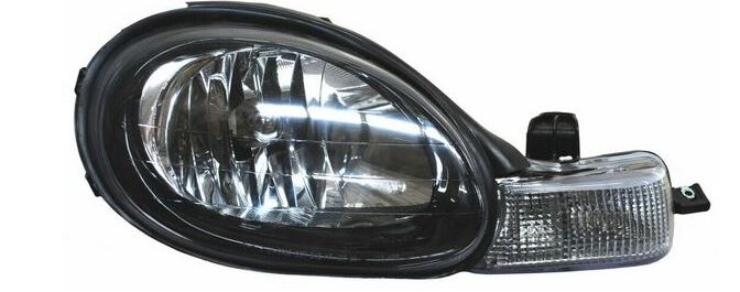 FARO DODGE NEON 2000 AL 2002 C/CUARTO FONDO NEG DER TYC