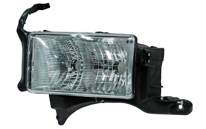 FARO DODGE PICK UP RAM 2000 AL 2002 LISO C/BASE IZQ TYC PU *R