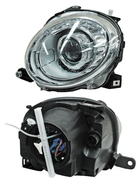 FARO FIAT FIAT 500 2009 AL 2013 C/LUPA SUP IZQ TYC