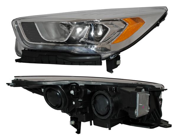 FARO FORD ESCAPE 2017 AL 2018 C/LUZ DE DIA FONDO CROM IZQ TYC