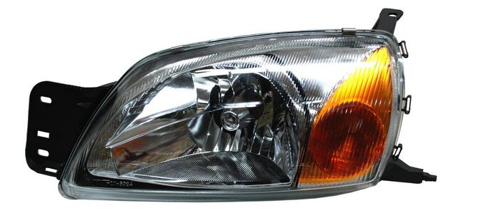 FARO FORD FIESTA 2000 AL 2002 / IKON 2001 AL 2007 / COURIER 2001 AL 2012 C/BASE ESQ AMBAR IZQ CNO