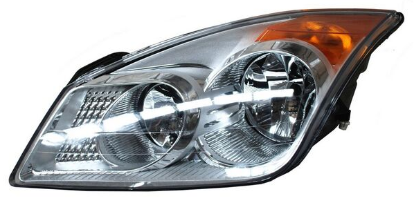 FARO FORD FIESTA 2008 AL 2010 4 PTAS IZQ TYC