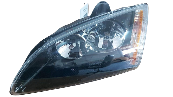 FARO FORD FOCUS 2007 AL 2008 FONDO NEG 4 PTAS IZQ ORIGINAL *EX+