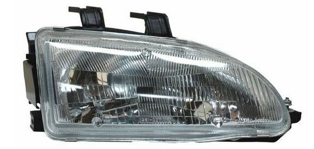FARO HONDA CIVIC 1992 AL 1995 C/BASE DER TYC