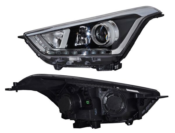 FARO HYUNDAI CRETA 2017 AL 2019 LEDS IZQ TYC