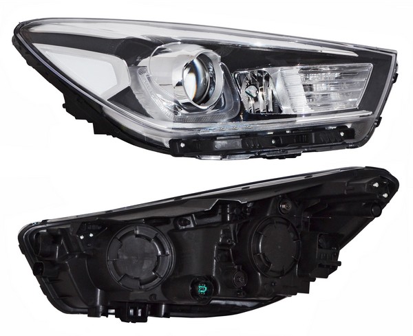 FARO KIA RIO 2018 AL 2020 LEDS DER CNA