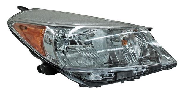 FARO TOYOTA YARIS 2012 AL 2014 5 PTAS FONDO GRIS DER TYC