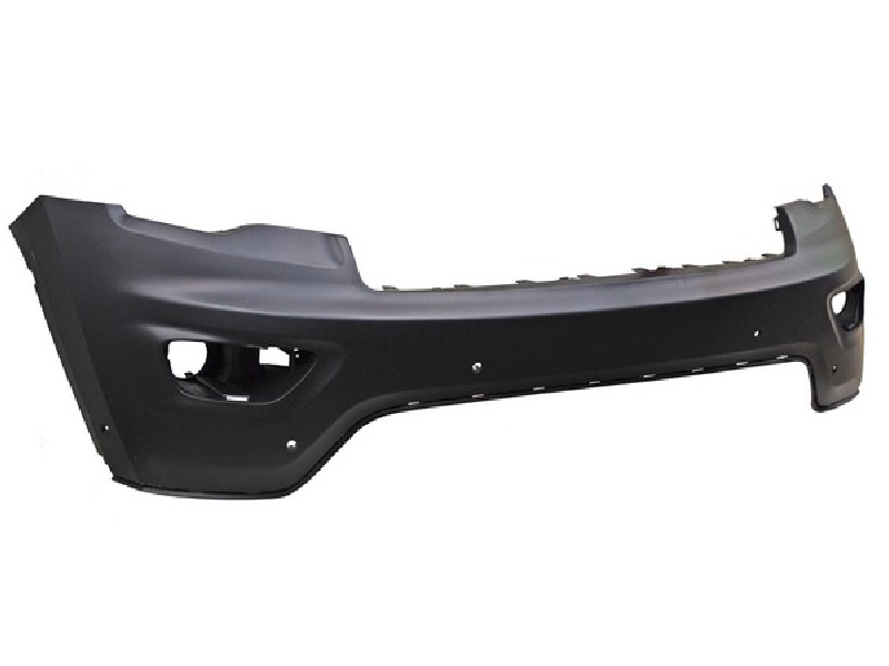 FASCIA (DEFENSA) JEEP GRAND CHEROKEE 2017 AL 2020 C/HOYO P/6 SENSOR P/PINT DEL *R
