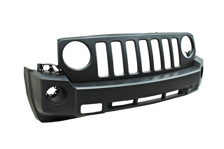 FASCIA JEEP PATRIOT 2007 AL 2010 C/HOYO P/FARO AUX C/HOYO P/GANCHO DEL