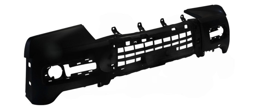 FASCIA (DEFENSA) MITSUBISHI MONTERO DE 2015 AL 2018 S/MOLD DEL (131213) EX+