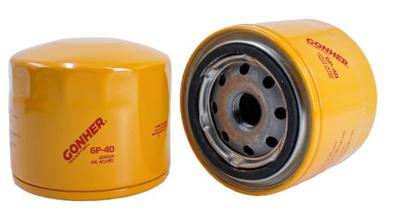 FILTRO ACEITE AMC ALLIANCE DE 1985 AL 1987 1.7 1.4 DODGE 2000 GTX DE 1989 AL 1990 2.0 CHRYSLER NEW YORKER DE 1983 AL 1984 2.6 DODGE TRUCK CARAVAN DE 1984 AL 1987 2.6 / RAM 50 DE 1983 AL 1991 2.6 2.0 PLYMOUTH COLT DE 1988 AL 1991 2.0 GONHER COD. GP-40(134426)