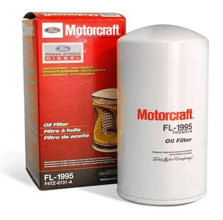 FILTRO ACEITE FORD VAN DE 1995 AL 2003 7.3 / PU DE 1995 AL 2003 7.3 TURBO DIESEL MOTORCRAFT COD. FL-1995(119083)