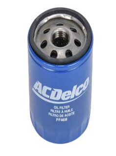FILTRO ACEITE CADILLAC ESCALADE DE 2002 AL 2006 6.0L V8 ACDELCO COD. PF46M