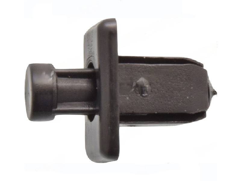 GRAPA DE PRESION PARA REJILLA NISSAN D-21 / TSURU II Hoyo: 6mm / Largo: 8mm / Dia. Cab:8 X 12mm Negra AMER  PAC 12 PZAS