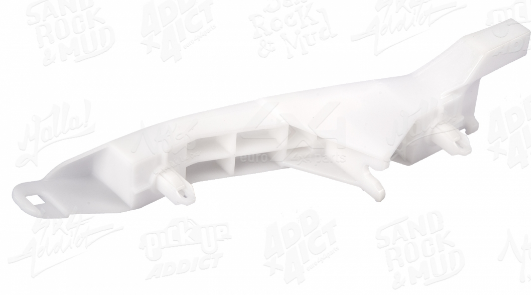 GUIA FASCIA (DEFENSA) MITSUBISHI PU L200 DE 2008 AL 2015 DEL DER (133067) EX+