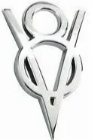 INSIGNIA ORIGINAL FORD V8 EXPLORER LETRAS LAT TRAS ( F-118)