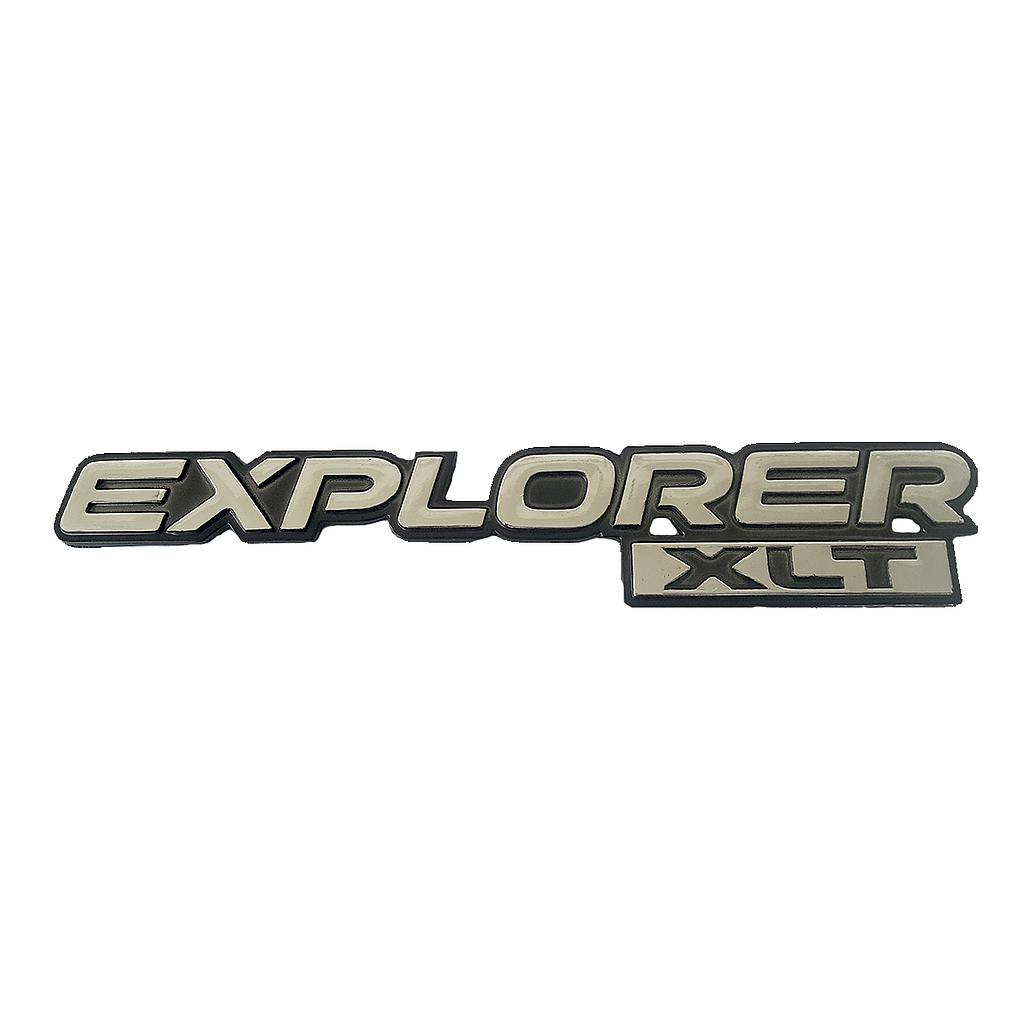 INSIGNIA ORIGINAL FORD EXPLORER XLT DE 1989 AL 1994 LETRAS TRAS ( F-090)