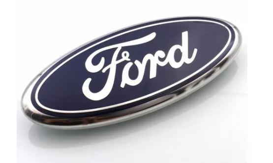 INSIGNIA ORIGINAL PARRILLA/TAPA LOGO FORD SUPER DUTY DE 2008 AL 2014 23CM CROM 1 PZA