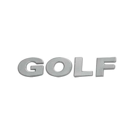 INSIGNIA ORIGINAL VOLKSWAGEN GOLF A5 08-13 CROM TRAS