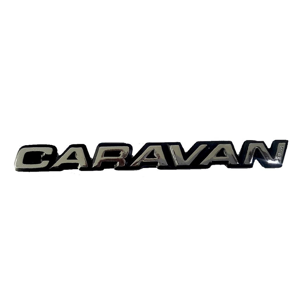 INSIGNIA ORIGINAL CHRYSLER CARAVAN DE 1985 AL 1990 LETRAS TRAS ( CH-058)
