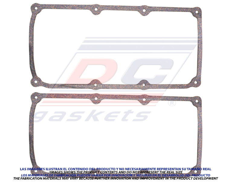 JUNTA DE TAPA DE PUNTERIAS DODGE CONCORDE V6 3.5 DE 1993 AL 2003 2 PZAS DC COD. VS3261HD(115435)