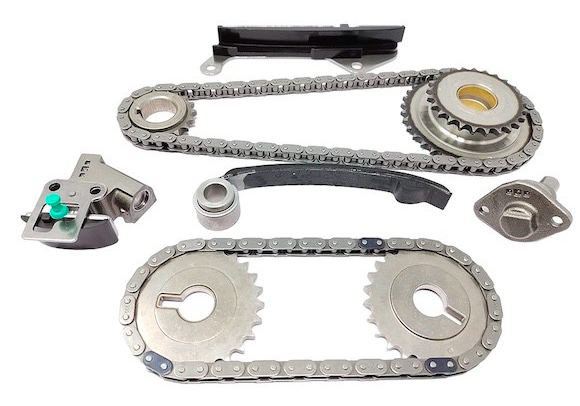 KIT DE DISTRIBUCION NISSAN TSURU III DE 1996 AL 2000 L4 16V GUIA DE METAL 14 PZAS COD TK-NS102-I (112083)