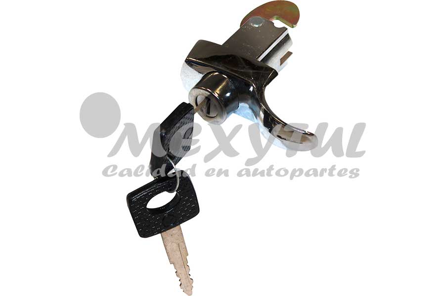 MANIJA C/CHAPA TAPA CAJUELA VOLKSWAGEN SEDAN DE 1973 AL 2004 CROM C/LLAVES (13244) EX+