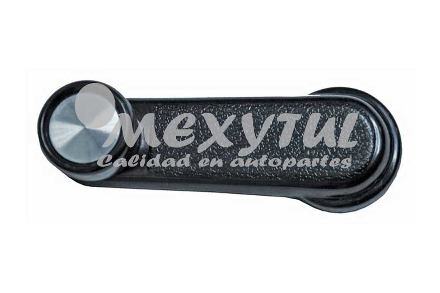 MANIJA ELEV NISSAN TSURU II DE 1988 AL 1991 PLAST NEG GOTA CROM (12555) TW