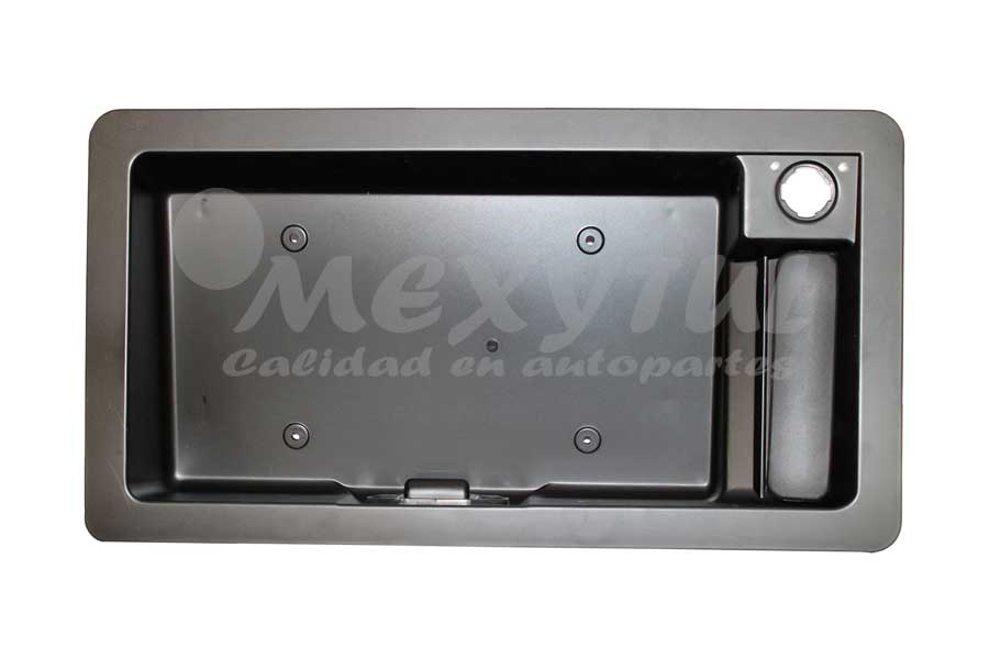 MANIJA EXT 5TA PTA FORD VAN ECONOLINE DE 2008 AL 2013 PLAST NEG PORTA PLACA (12908) TW 