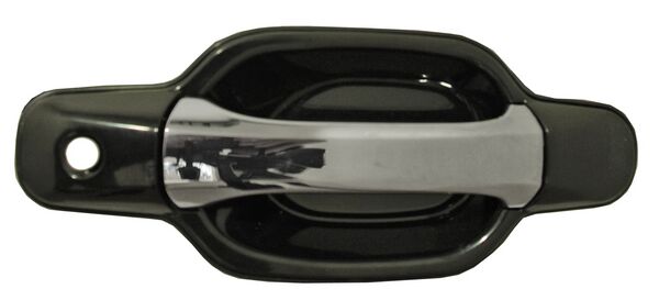 MANIJA EXT CHEVROLET COLORADO/ CANYON 04-12 PLAST NEG/CROM C/HOYO P/LLAVE DEL DER  TW