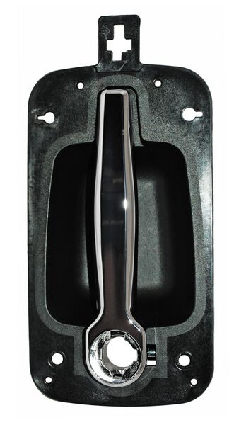 MANIJA EXT INTERNATIONAL DURASTAR 4300 08-13 PLAST CROM TEXT C/HOYO P/LLAVE DEL DER TW