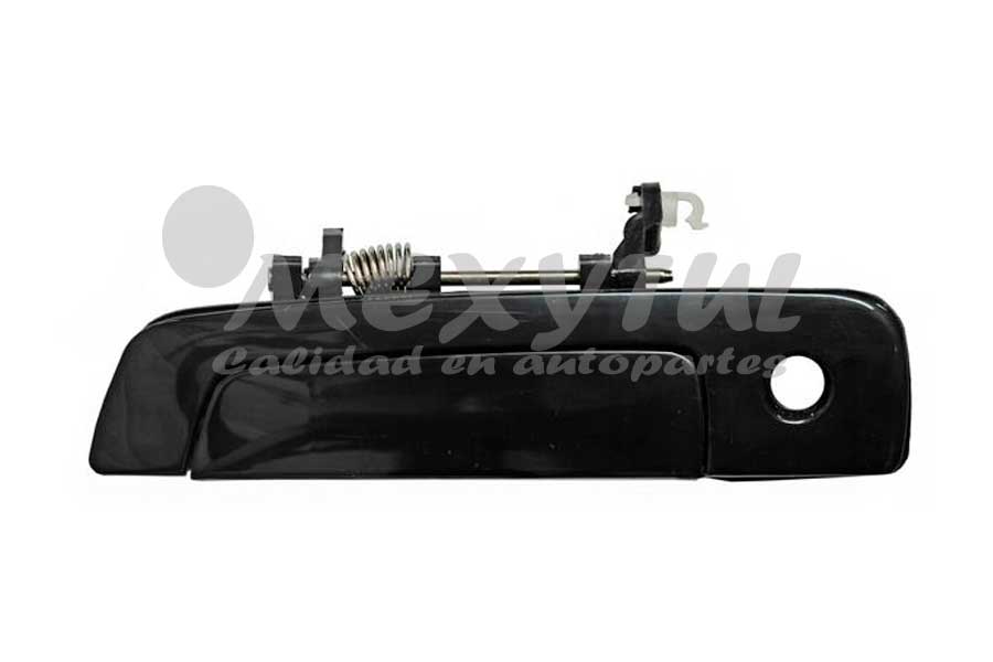 MANIJA EXT MITSUBISHI ECLIPSE 00-05 / GALANT / LANCER 97-03 NEG C/HOYO P/LLAVE DEL IZQ (12825) *A