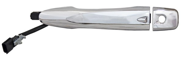 MANIJA EXT NISSAN PU NP300/ FRONTIER DE 2016 AL 2019 CROM C/SENSOR C/HOYO P/ LLAVE DEL IZQ TW