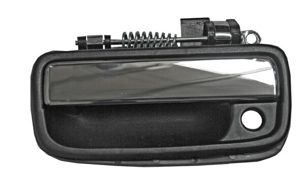 MANIJA EXT TOYOTA TACOMA 95-04 C/HOYO P/LLAVE PLAST CROM/NEG DEL IZQ (125653) TW