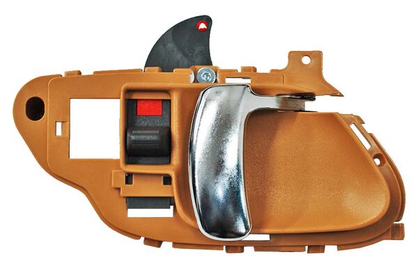 MANIJA INT CHEVROLET PU/ SUBURBAN/ BLAZER/ YUKON/ TAHOE/ ESCALADE 95-98 PLAST BEIGE/CROM DER TW