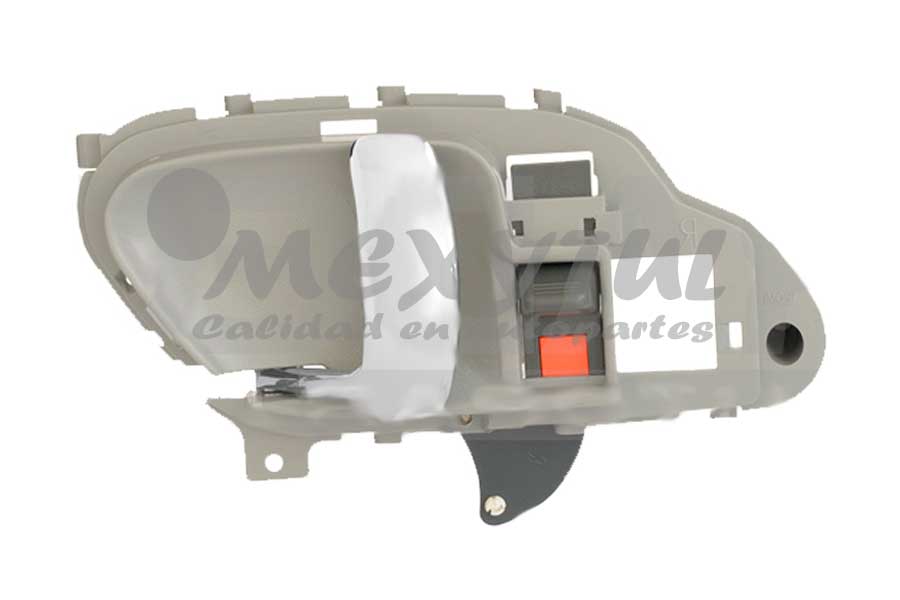 MANIJA INT CHEVROLET PU/ SUBURBAN/ BLAZER/ YUKON/ TAHOE/ ESCALADE DE 1995 AL 1998/ KODIAK DE 2002 AL 2009 PLAST GRIS/CROM IZQ (13417)