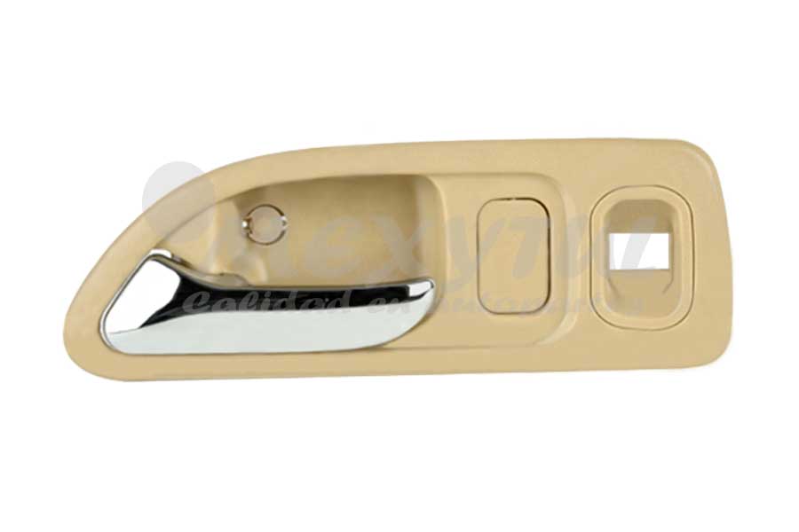 MANIJA INT HONDA ACCORD DE 1994 AL 1997 PLAST CROM/BEIGE DEL IZQ TW
