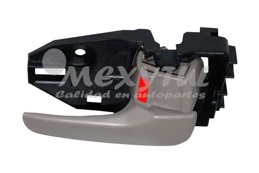 MANIJA INT MITSUBISHI LANCER DE 2004 AL 2007/OUTLANDER DE 2003 AL 2006 PLAST NEG/GRIS DEL IZQ (13301) EX+