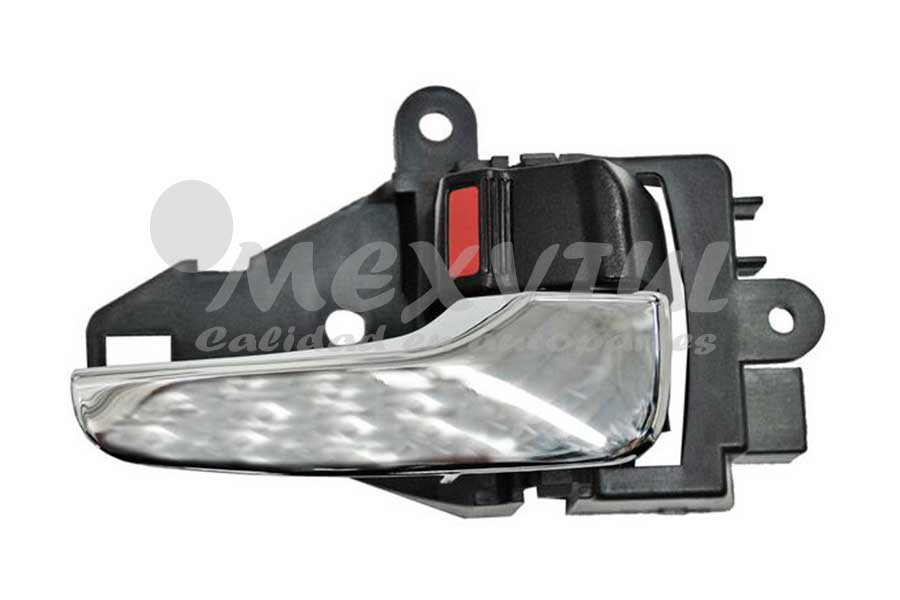 MANIJA INT MITSUBISHI LANCER/ PU L200 DE 2008 AL 2015/ OUTLANDER DE 2007 AL 2011 PLAST NEG/CROM DEL/ TRAS DER (13406) TW