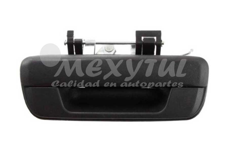 MANIJA TAPA BATEA (CAJA) CHEVROLET COLORADO/TORNADO DE 2004 AL 2012/ TORNADO DE 2009 AL 2019 PLAST LISA S/HOYO P/LLAVE C/CONT LIBER