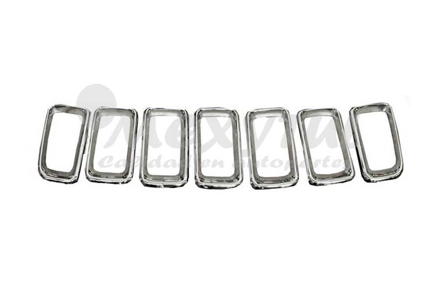 MOLDURA PARRILLA JEEP COMPASS 12-13 7 PZAS (12240) TW