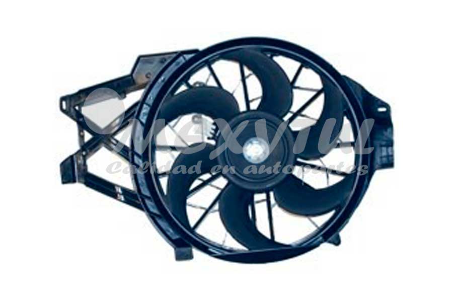 MOTOVENTILADOR FORD MUSTANG DE 1997 AL 2004 P/AIRE P/RAD COMPLETO (8950)