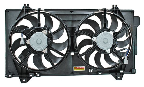 MOTOVENTILADOR MAZDA 6 DE 2014 AL 2016 P/ RAD P/AIRE DOBLE COMPLETO TW *R