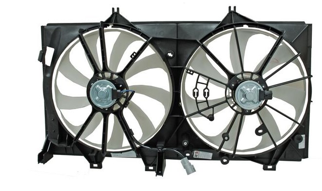MOTOVENTILADOR TOYOTA CAMRY 12-17 L4 2.5L P/RAD P/AIRE COMPLETO TW