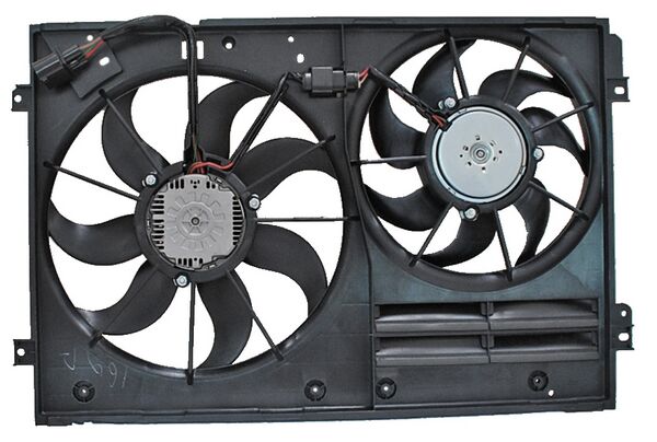 MOTOVENTILADOR VOLKSWAGEN JETTA DE 2008 AL 2018/ PASSAT DE 2006 AL 2015/ GOLF/ BEETLE DE 2012 AL 2016/ TIGUAN 09-16/ EOS DE 2007 AL 2010/ A3/ GTI DE 2006 AL 2009/ AUDI TT DE 2008 2.0L DOBLE COMPLETO TW