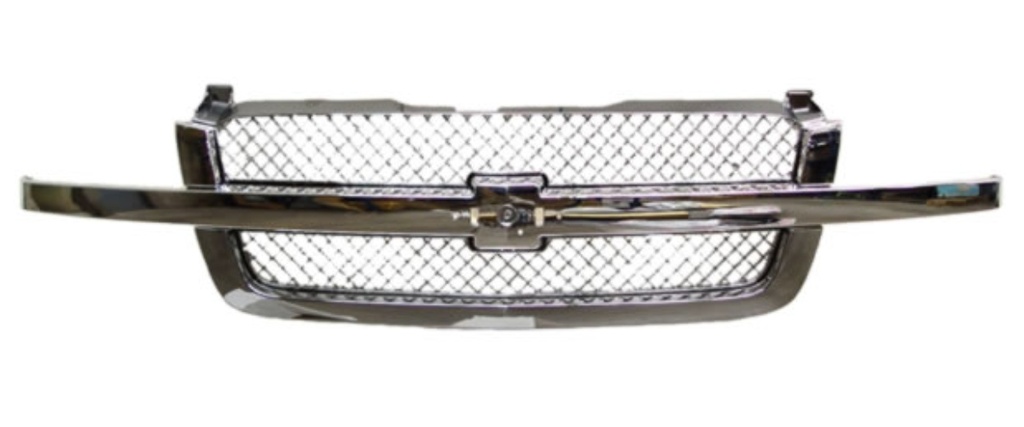 PARRILLA CHEVROLET PU 03-05 / SILVERADO 03/07 CROM (6708) TW