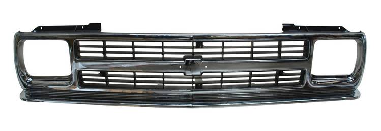 PARRILLA CHEVROLET S10 91-92 CROM (6742)