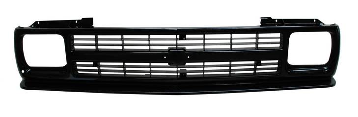 PARRILLA CHEVROLET S10 DE 1991 AL 1992 NEG LINEAS (6750)