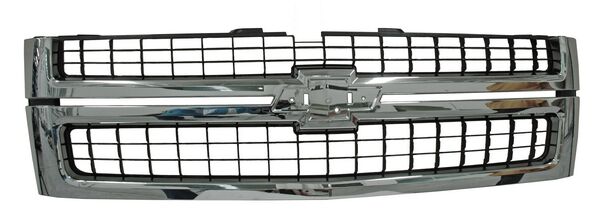 PARRILLA CHEVROLET SILVERADO DE 2007 AL 2010 2500/3500 CROM TW